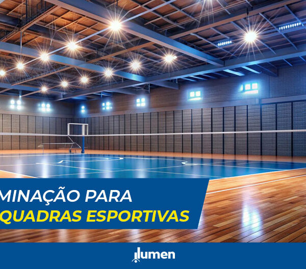 iluminação para quadras esportivas