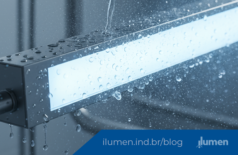 "índice de proteção IP em luminárias LED"